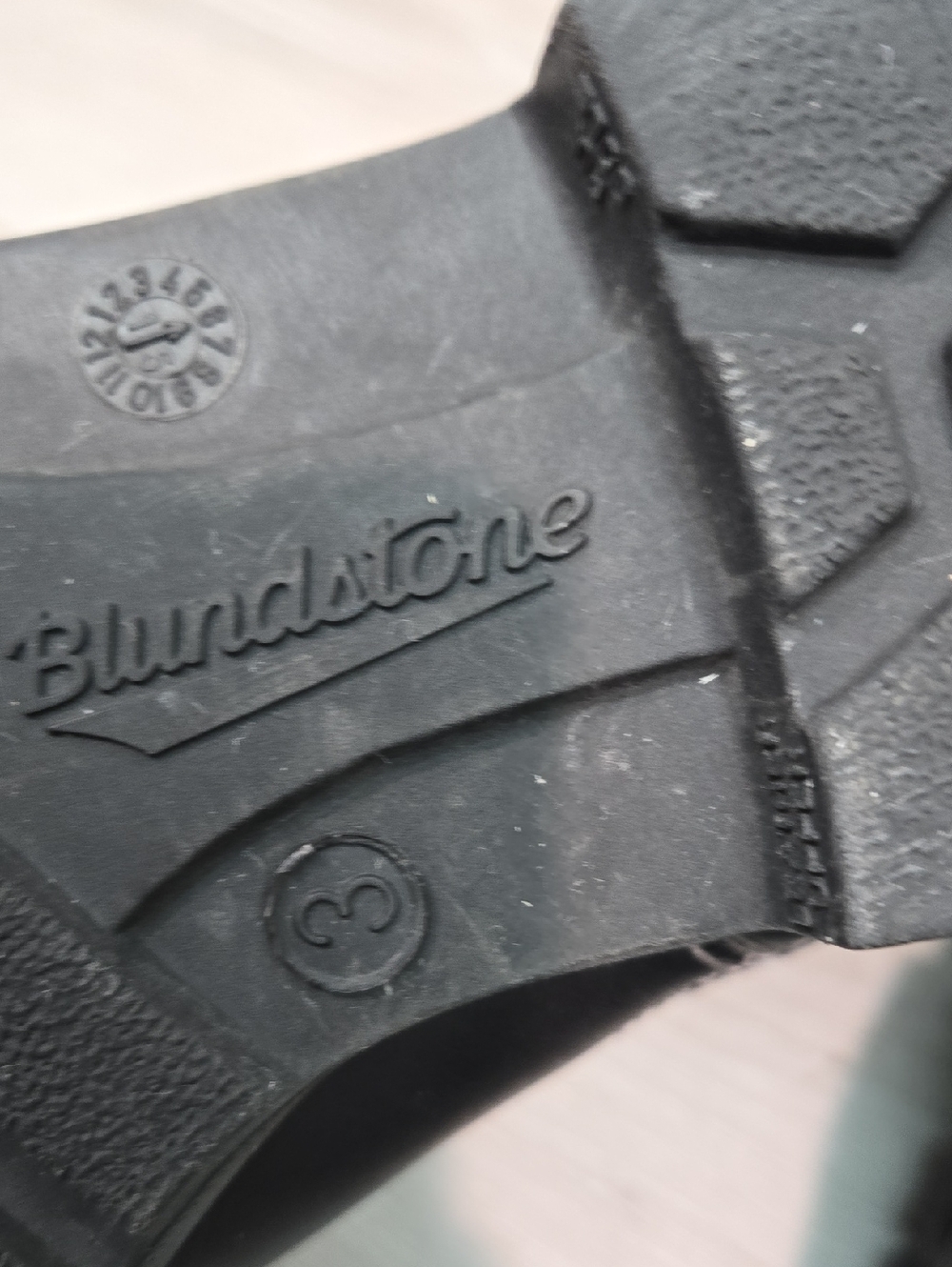 Blundstone Women Moto Black High TopLeather Chelsea Boots Shoes Sz UK 3 US 6 - Picture 13 of 15